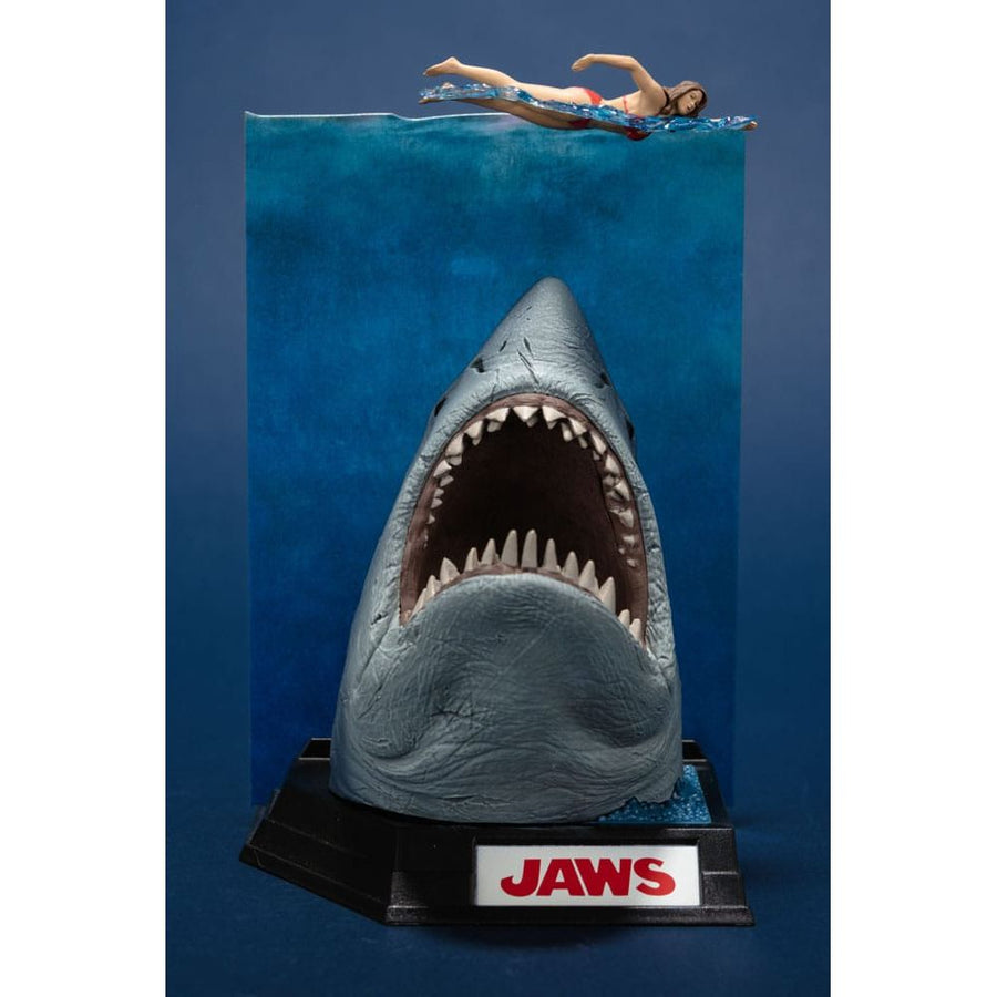Jaws Movie Maniacs PVC Statue Jaws (50th Anniversary) 16 cm - The Happy Toy Store