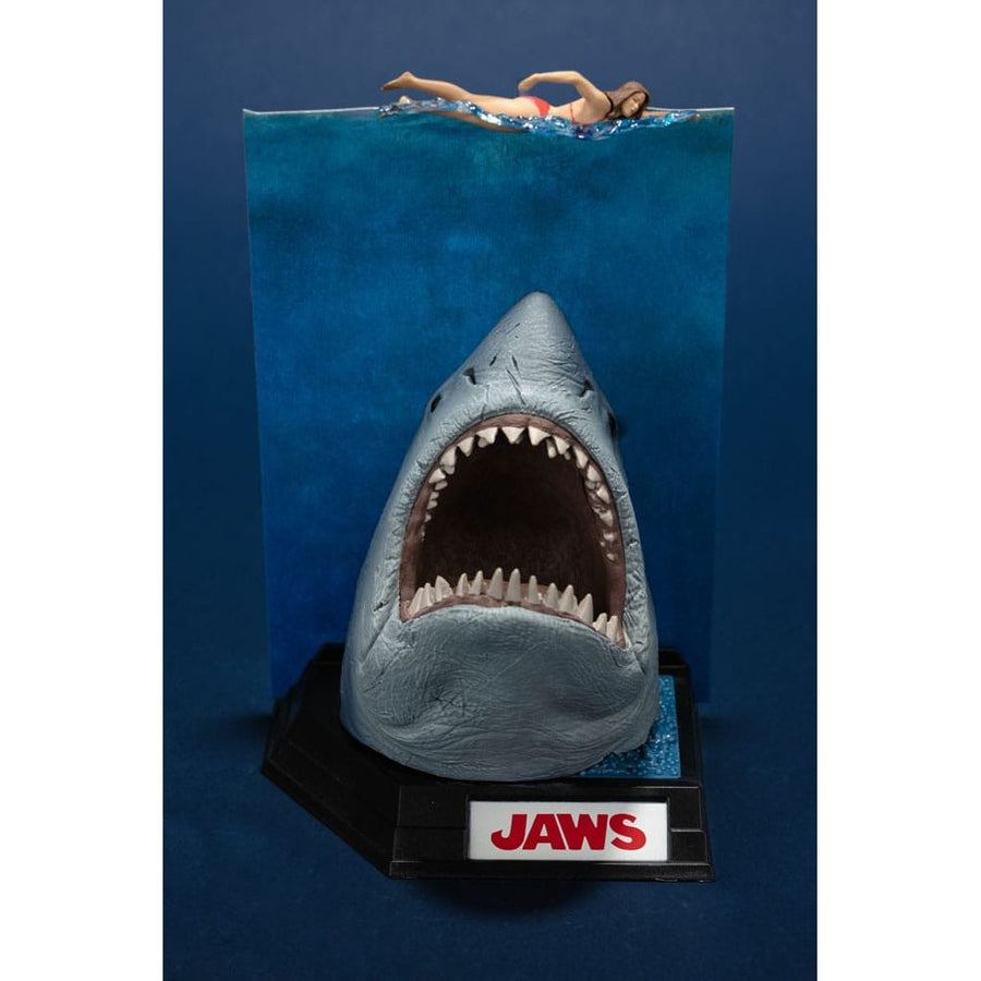 Jaws Movie Maniacs PVC Statue Jaws (50th Anniversary) 16 cm - The Happy Toy Store