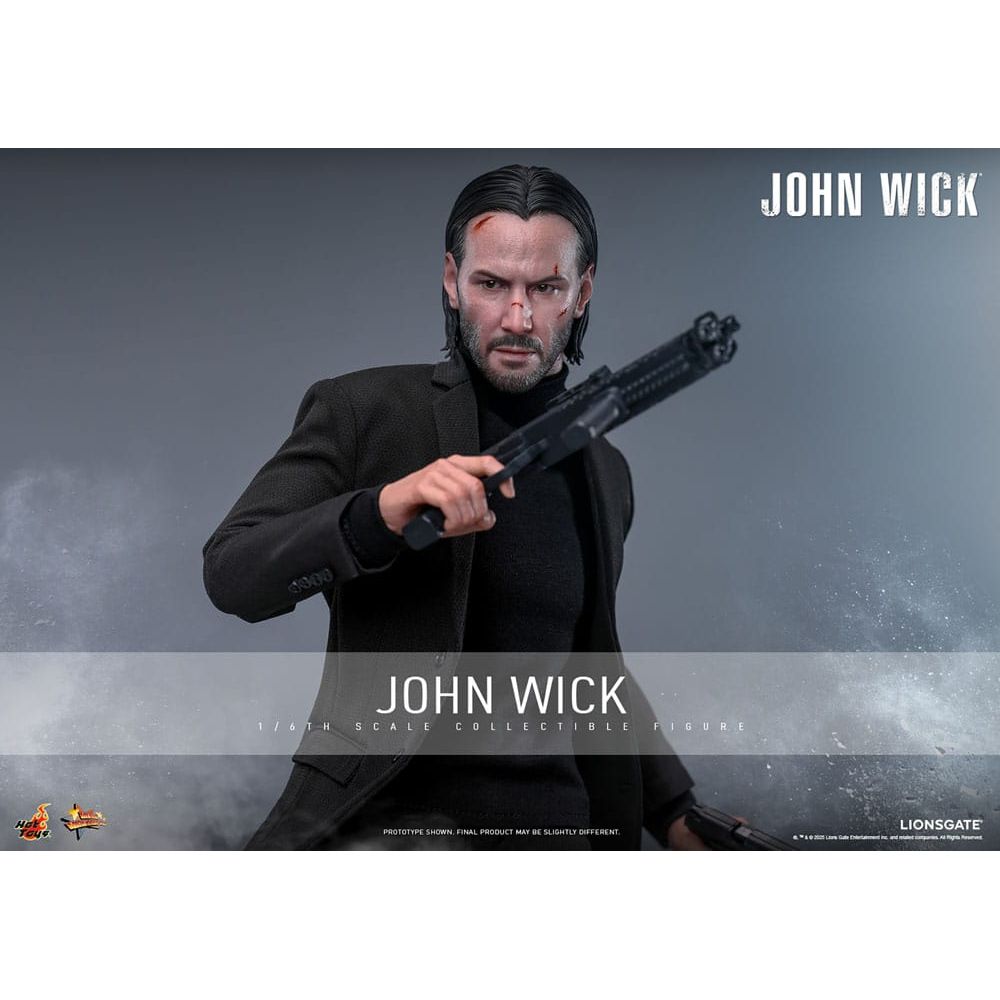 John Wick Movie Masterpiece Action Figure 1/6 John Wick 31 cm - The Happy Toy Store