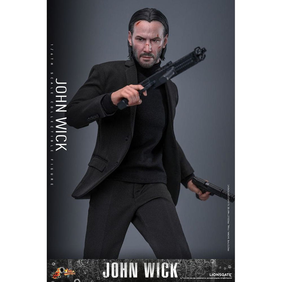 John Wick Movie Masterpiece Action Figure 1/6 John Wick 31 cm - The Happy Toy Store