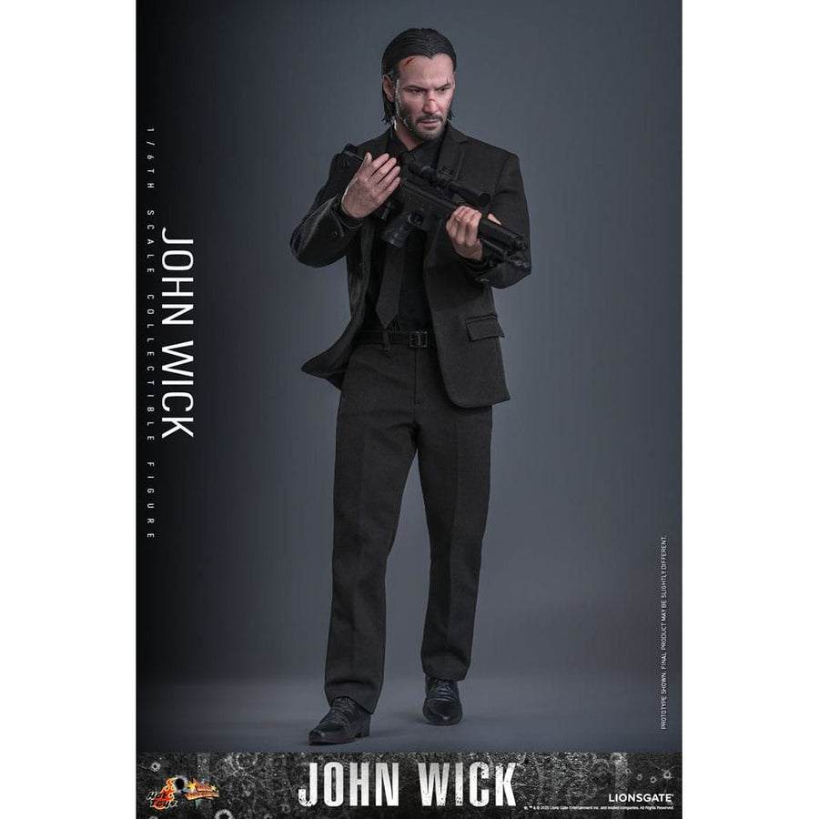 John Wick Movie Masterpiece Action Figure 1/6 John Wick 31 cm - The Happy Toy Store