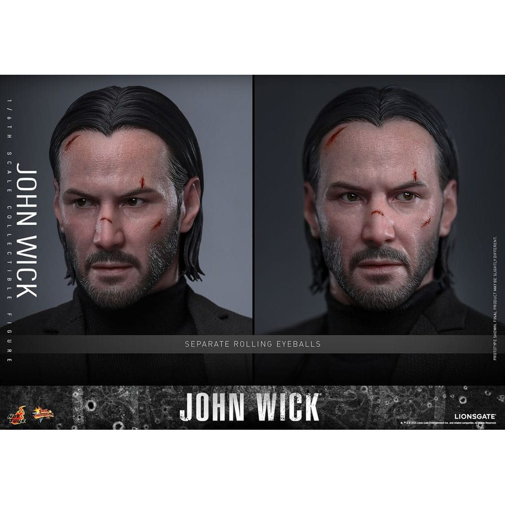 John Wick Movie Masterpiece Action Figure 1/6 John Wick 31 cm - The Happy Toy Store