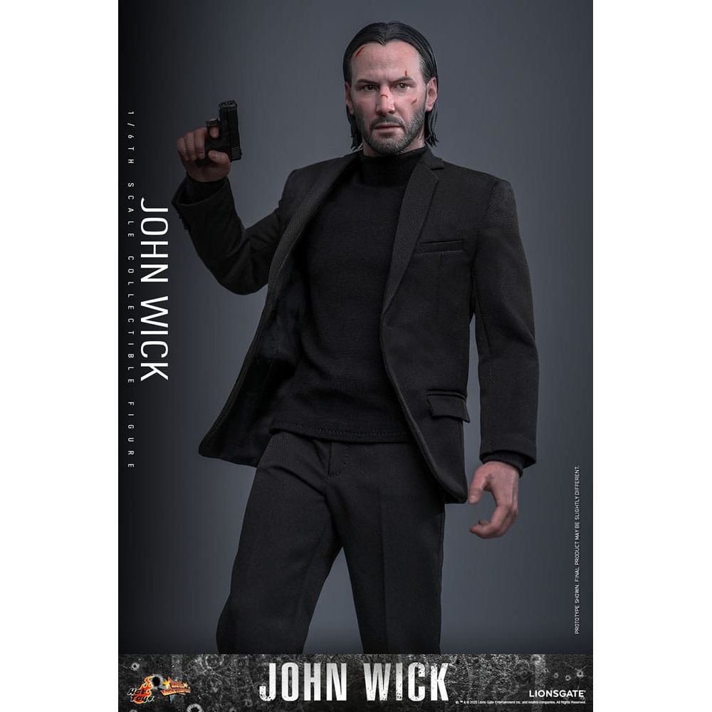 John Wick Movie Masterpiece Action Figure 1/6 John Wick 31 cm - The Happy Toy Store