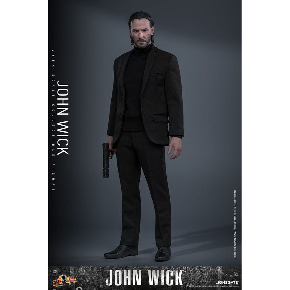 John Wick Movie Masterpiece Action Figure 1/6 John Wick 31 cm - The Happy Toy Store