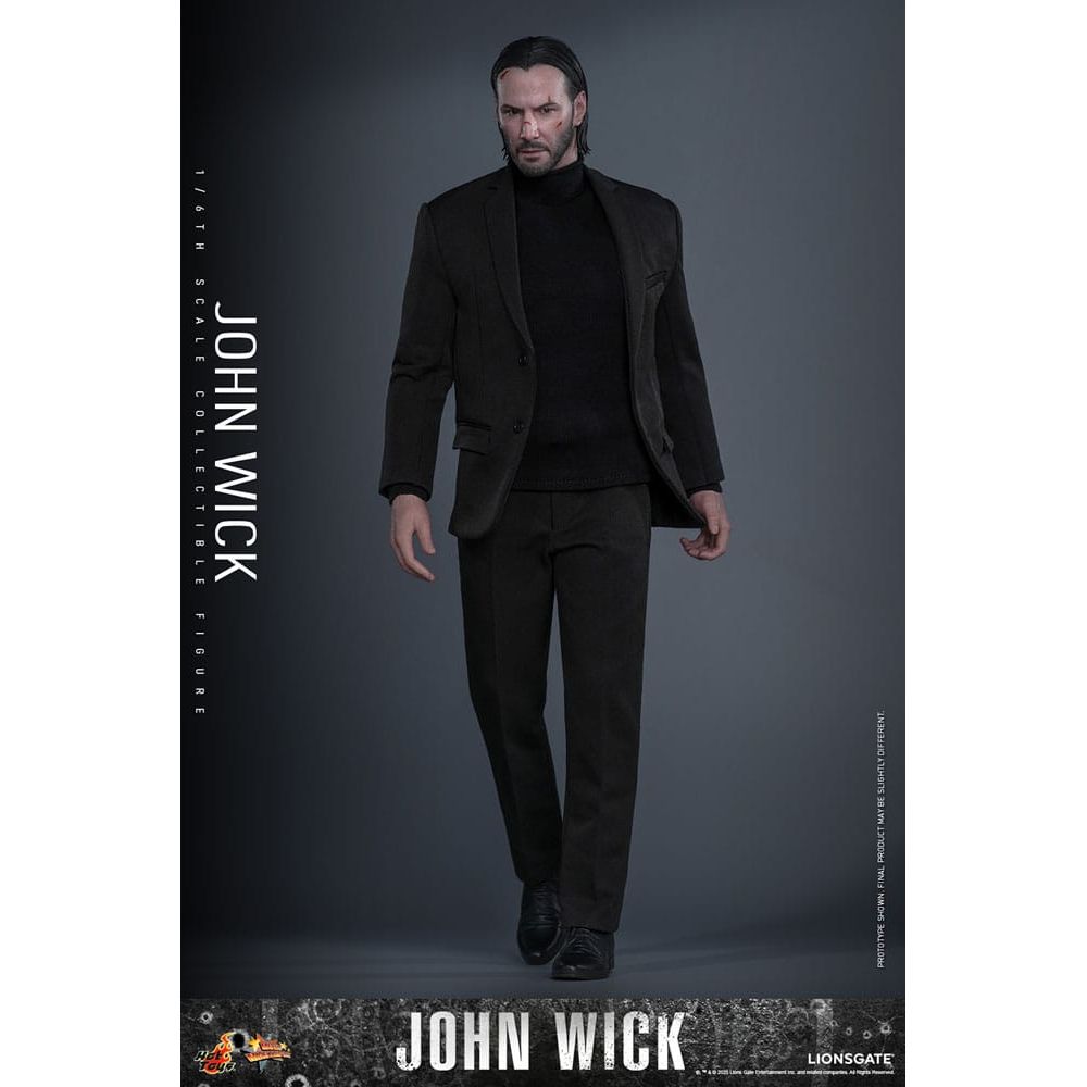 John Wick Movie Masterpiece Action Figure 1/6 John Wick 31 cm - The Happy Toy Store