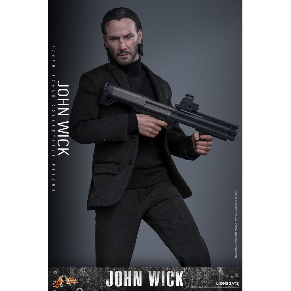 John Wick Movie Masterpiece Action Figure 1/6 John Wick 31 cm - The Happy Toy Store