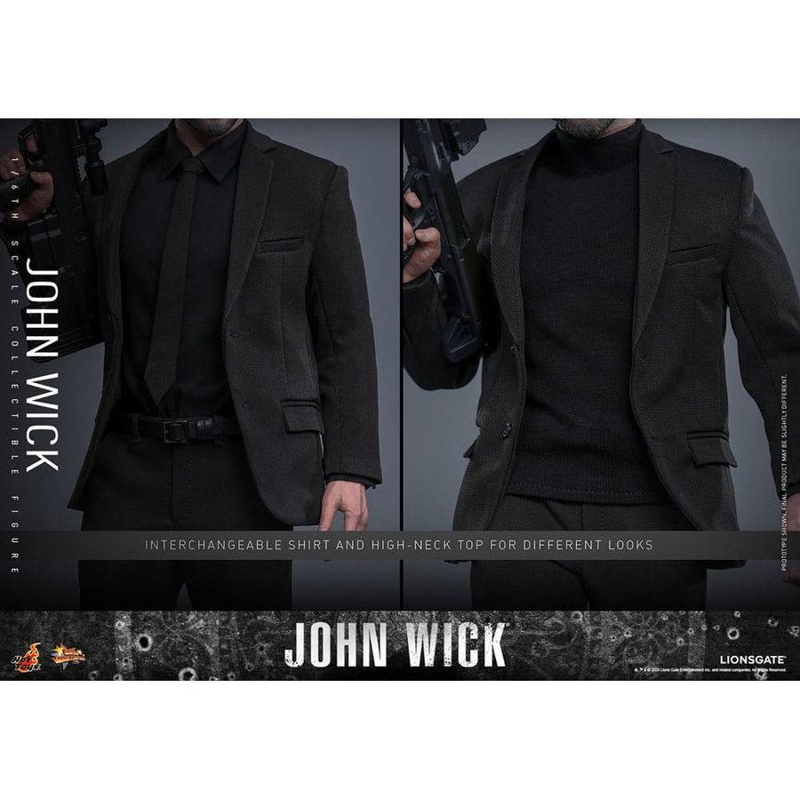 John Wick Movie Masterpiece Action Figure 1/6 John Wick 31 cm - The Happy Toy Store