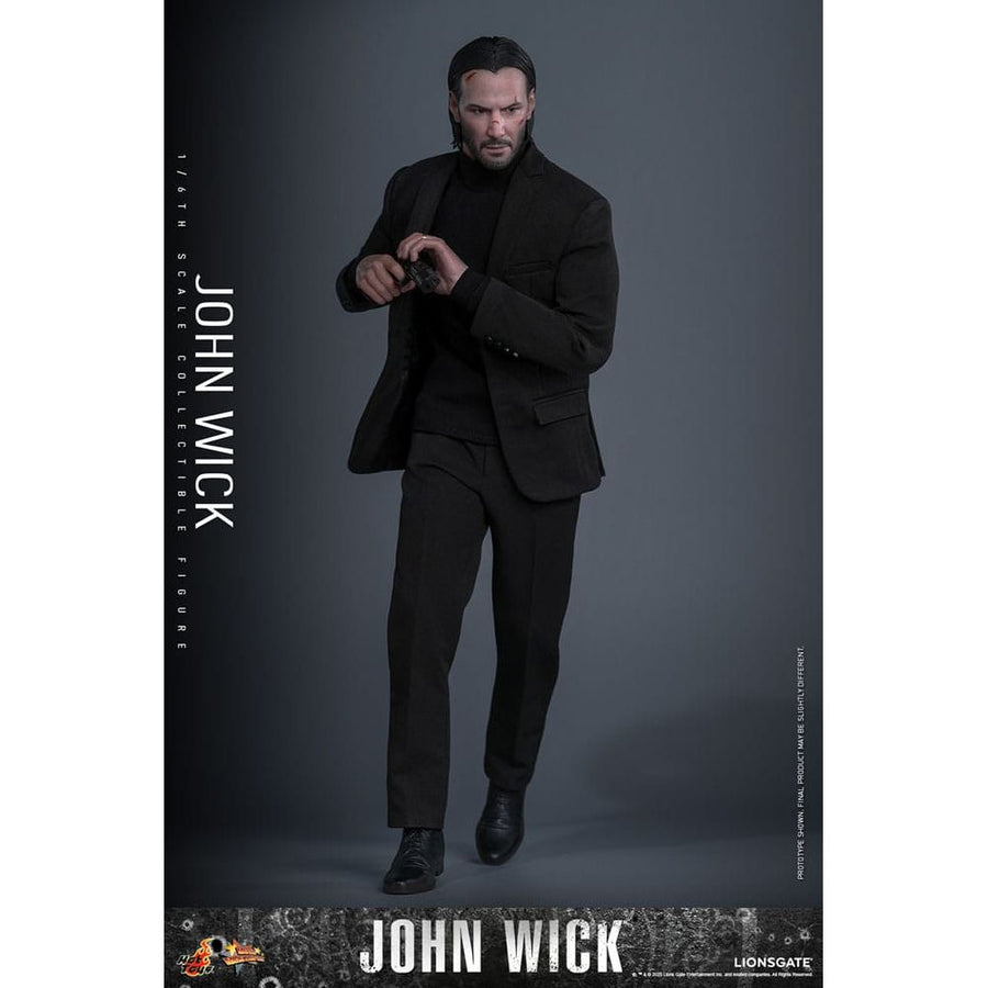 John Wick Movie Masterpiece Action Figure 1/6 John Wick 31 cm - The Happy Toy Store