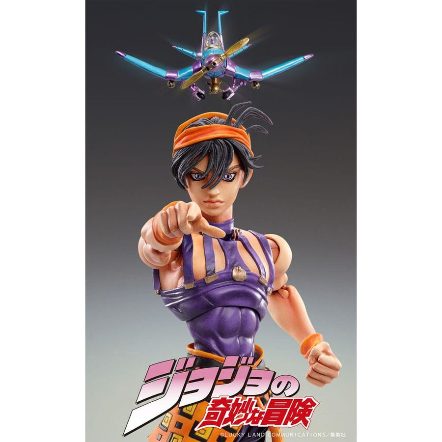 JoJo's Bizarre Adventure Part 5: Golden Wind Action Figure Chozokado Narancia Ghirga & As 15 cm - The Happy Toy Store
