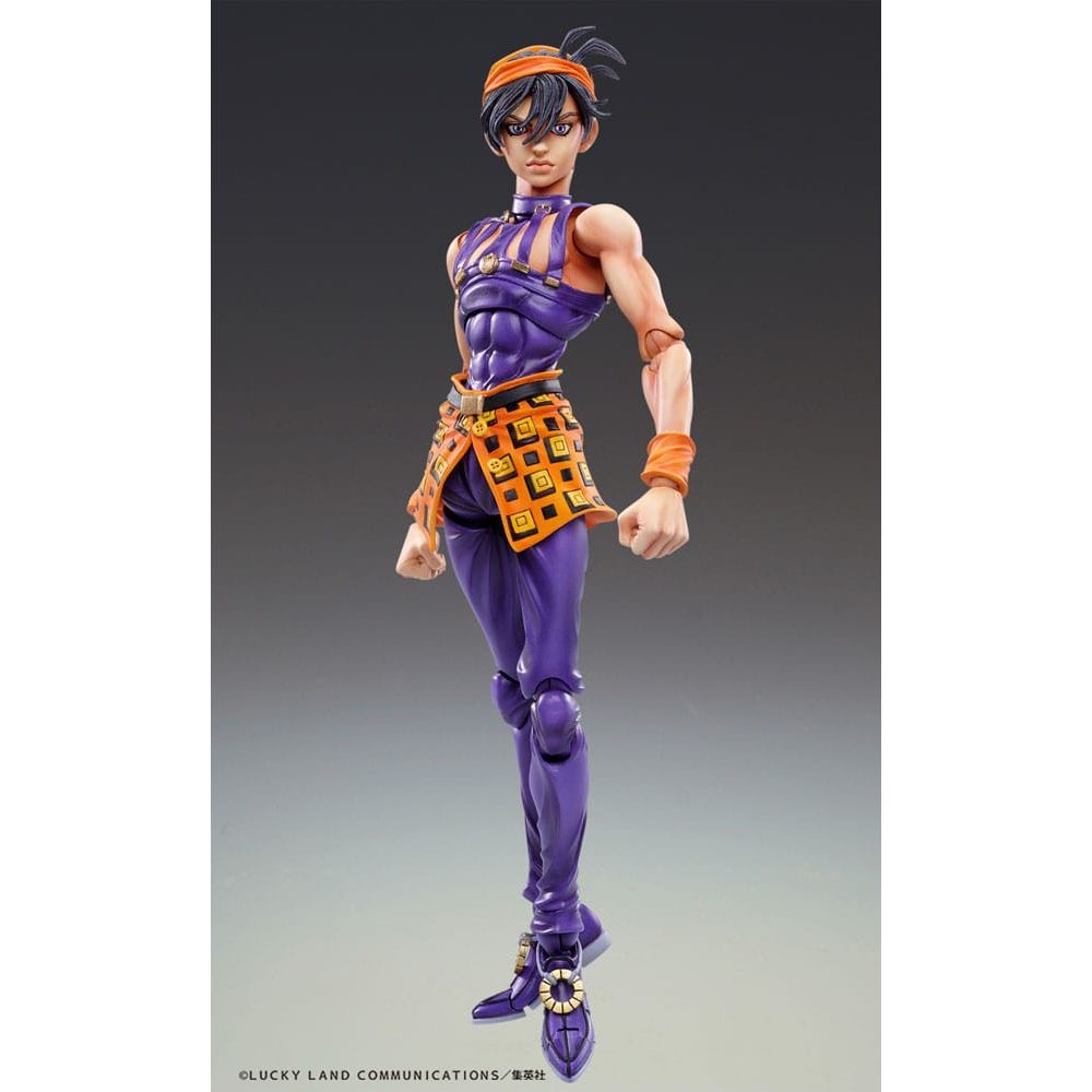 JoJo's Bizarre Adventure Part 5: Golden Wind Action Figure Chozokado Narancia Ghirga & As 15 cm - The Happy Toy Store