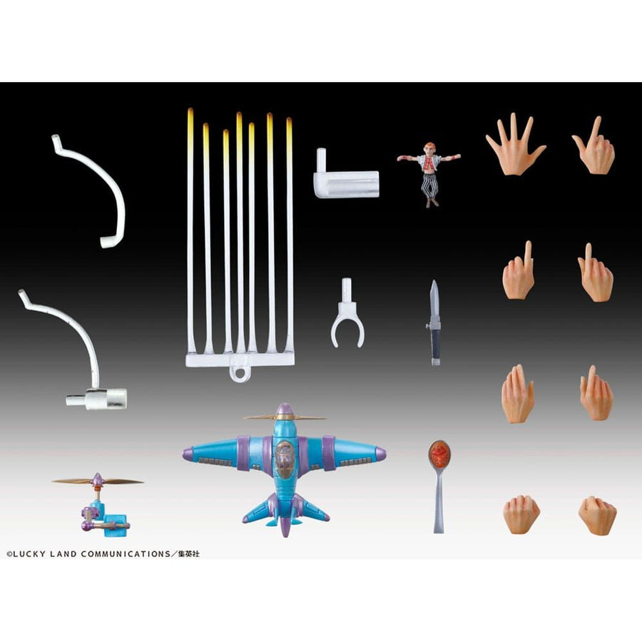 JoJo's Bizarre Adventure Part 5: Golden Wind Action Figure Chozokado Narancia Ghirga & As 15 cm - The Happy Toy Store