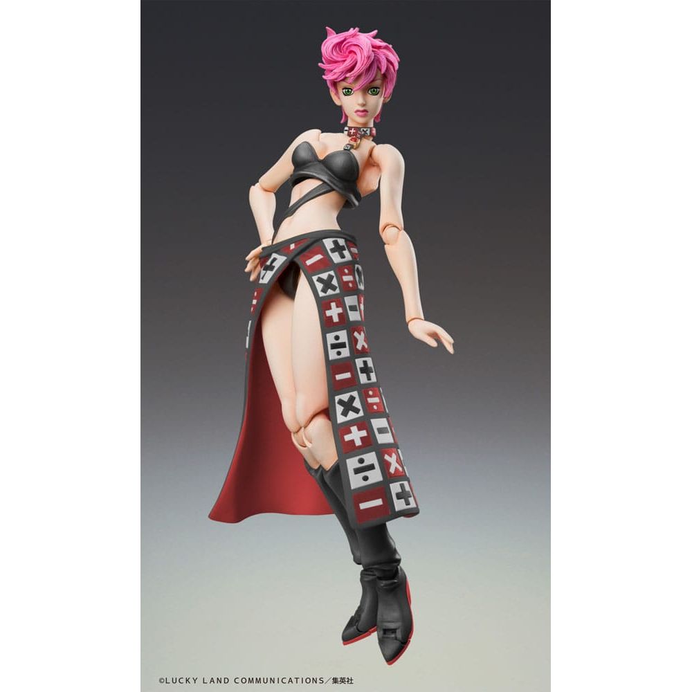 JoJo's Bizarre Adventure Part 5 Super Action Action Figure Chozokado Trish Una Black Ver. 15 cm - The Happy Toy Store