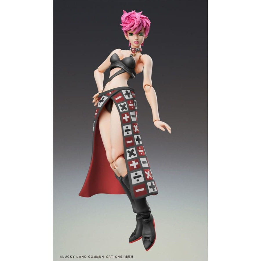JoJo's Bizarre Adventure Part 5 Super Action Action Figure Chozokado Trish Una Black Ver. 15 cm - The Happy Toy Store