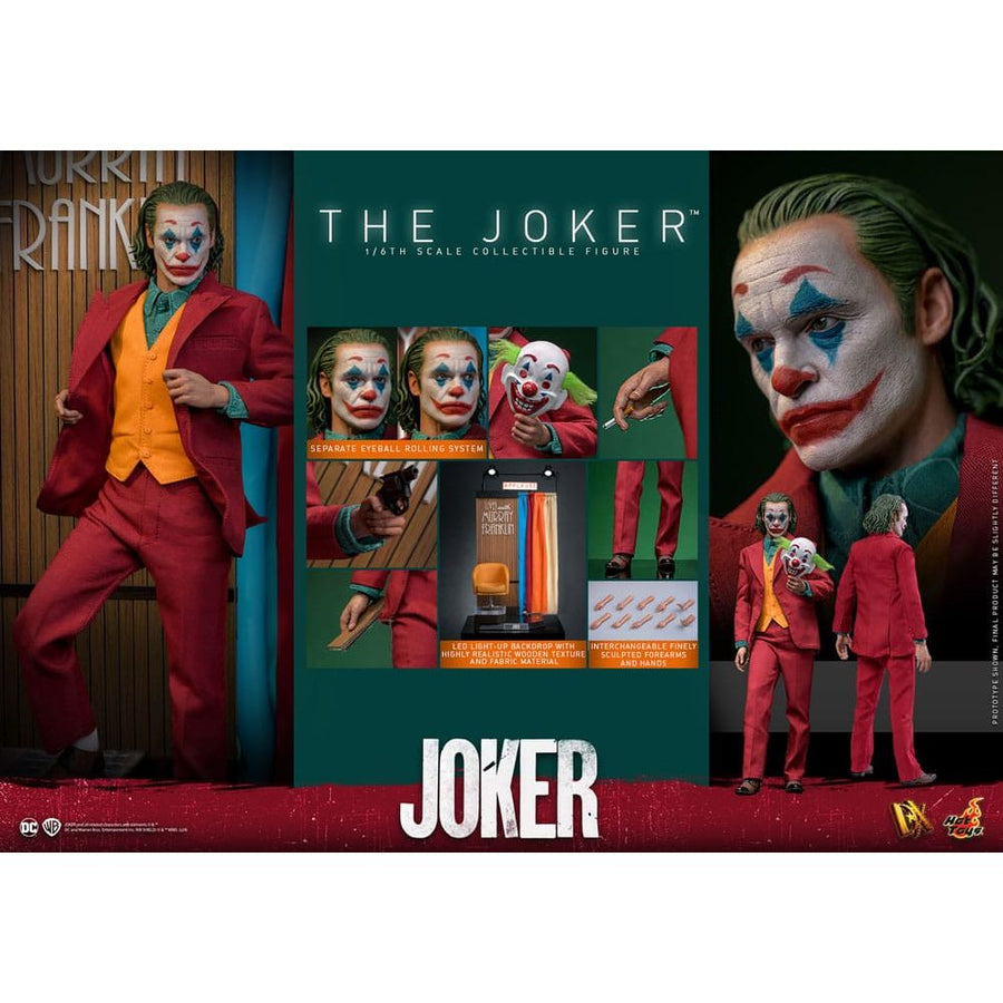 Joker Movie Masterpiece Action Figure 1/6 The Joker 30 cm - The Happy Toy Store