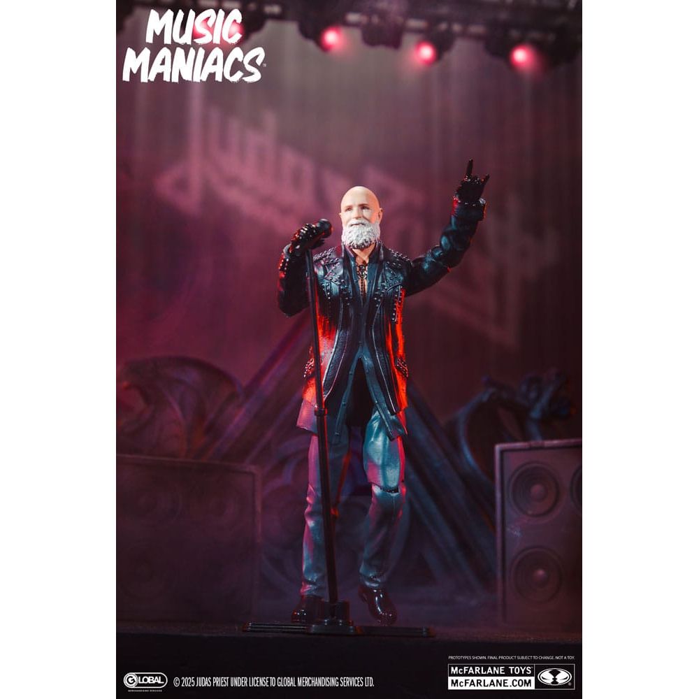 Judas Priest Music Maniacs Heavy Metal Action Figure Rob Halford 15 cm - The Happy Toy Store