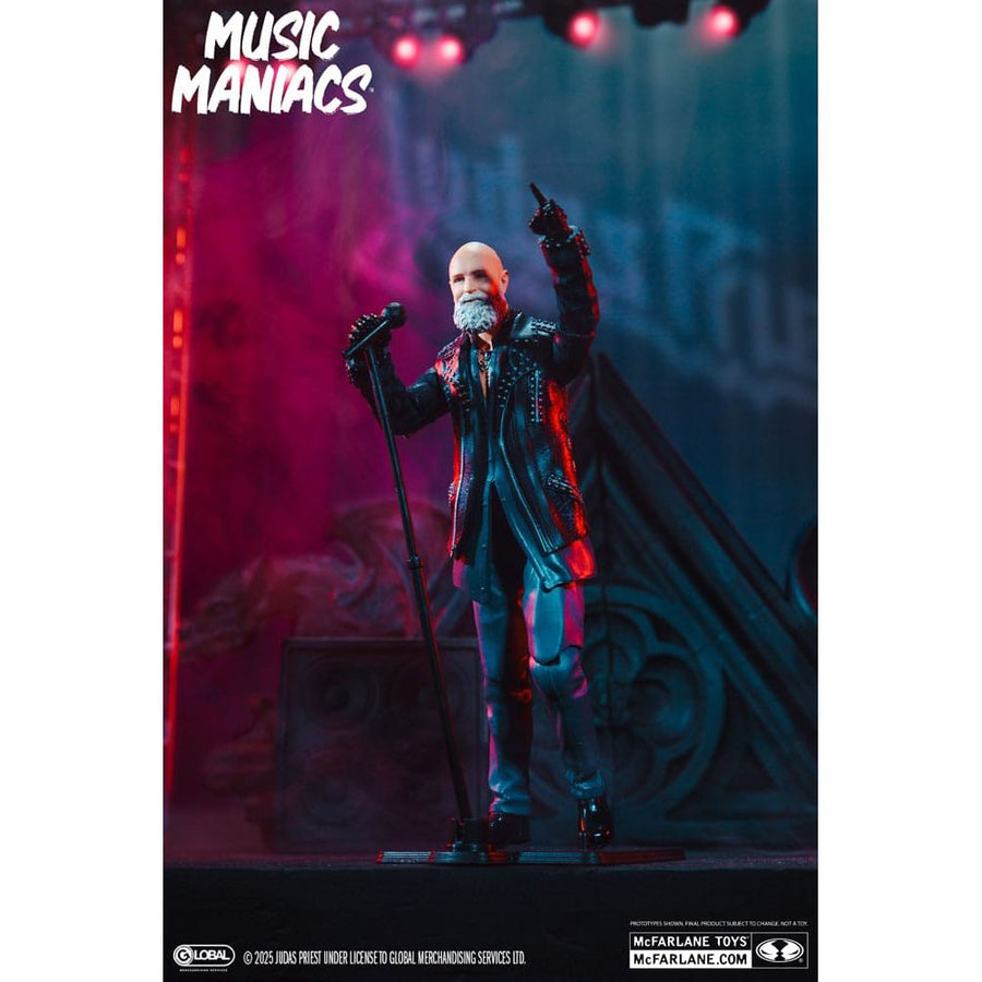 Judas Priest Music Maniacs Heavy Metal Action Figure Rob Halford 15 cm - The Happy Toy Store