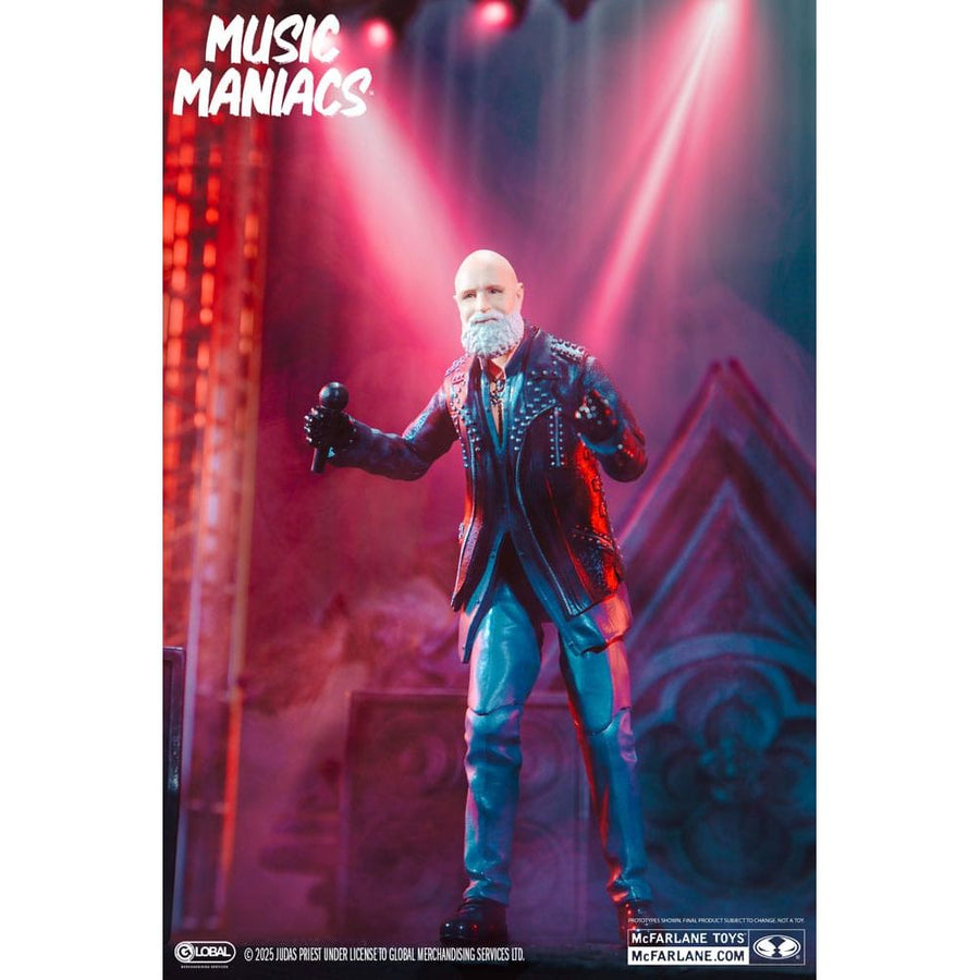 Judas Priest Music Maniacs Heavy Metal Action Figure Rob Halford 15 cm - The Happy Toy Store