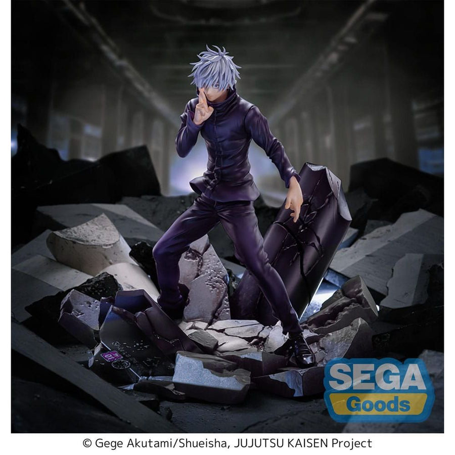 Jujutsu Kaisen Figurizm Luminasta PVC Statue Shibuya Incident Satoru Gojo Unlimited Void 21 cm - The Happy Toy Store