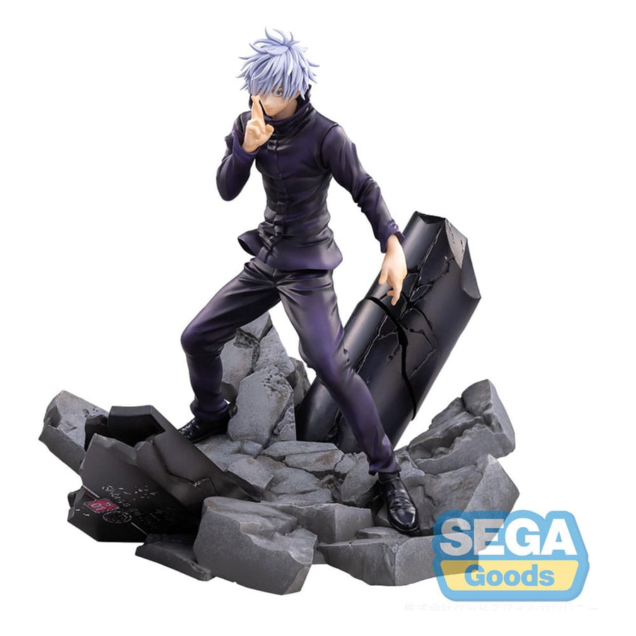 Jujutsu Kaisen Figurizm Luminasta PVC Statue Shibuya Incident Satoru Gojo Unlimited Void 21 cm - The Happy Toy Store