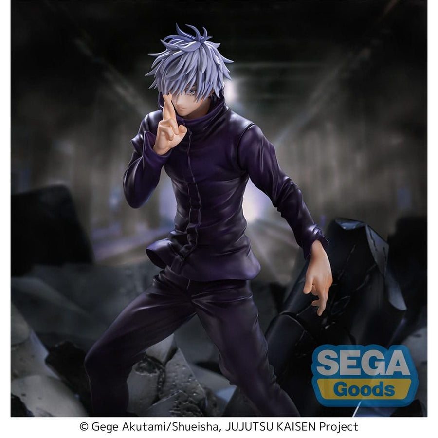Jujutsu Kaisen Figurizm Luminasta PVC Statue Shibuya Incident Satoru Gojo Unlimited Void 21 cm - The Happy Toy Store