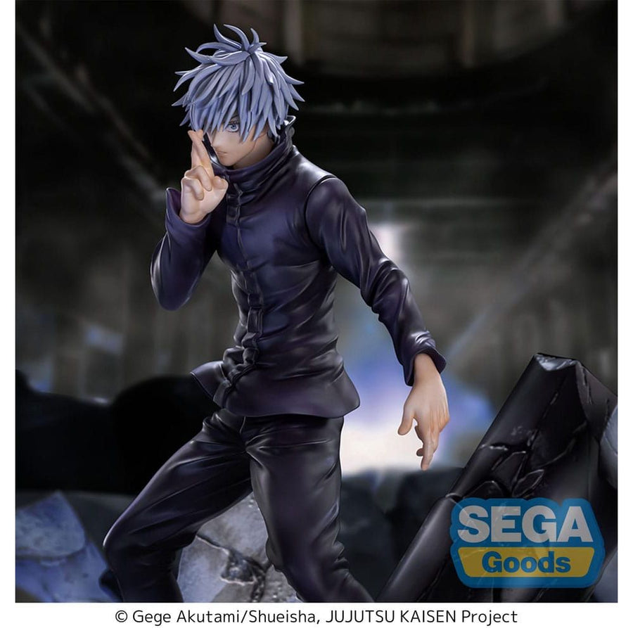 Jujutsu Kaisen Figurizm Luminasta PVC Statue Shibuya Incident Satoru Gojo Unlimited Void 21 cm - The Happy Toy Store