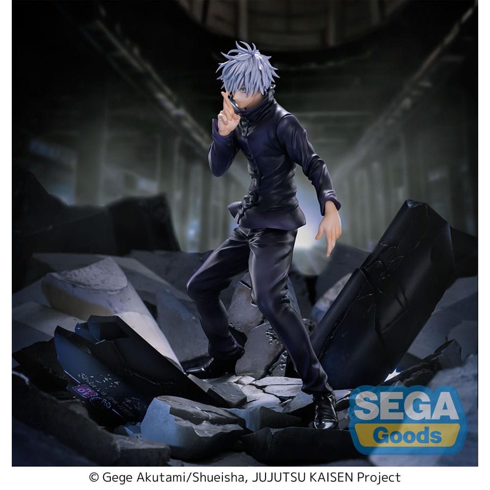 Jujutsu Kaisen Figurizm Luminasta PVC Statue Shibuya Incident Satoru Gojo Unlimited Void 21 cm - The Happy Toy Store