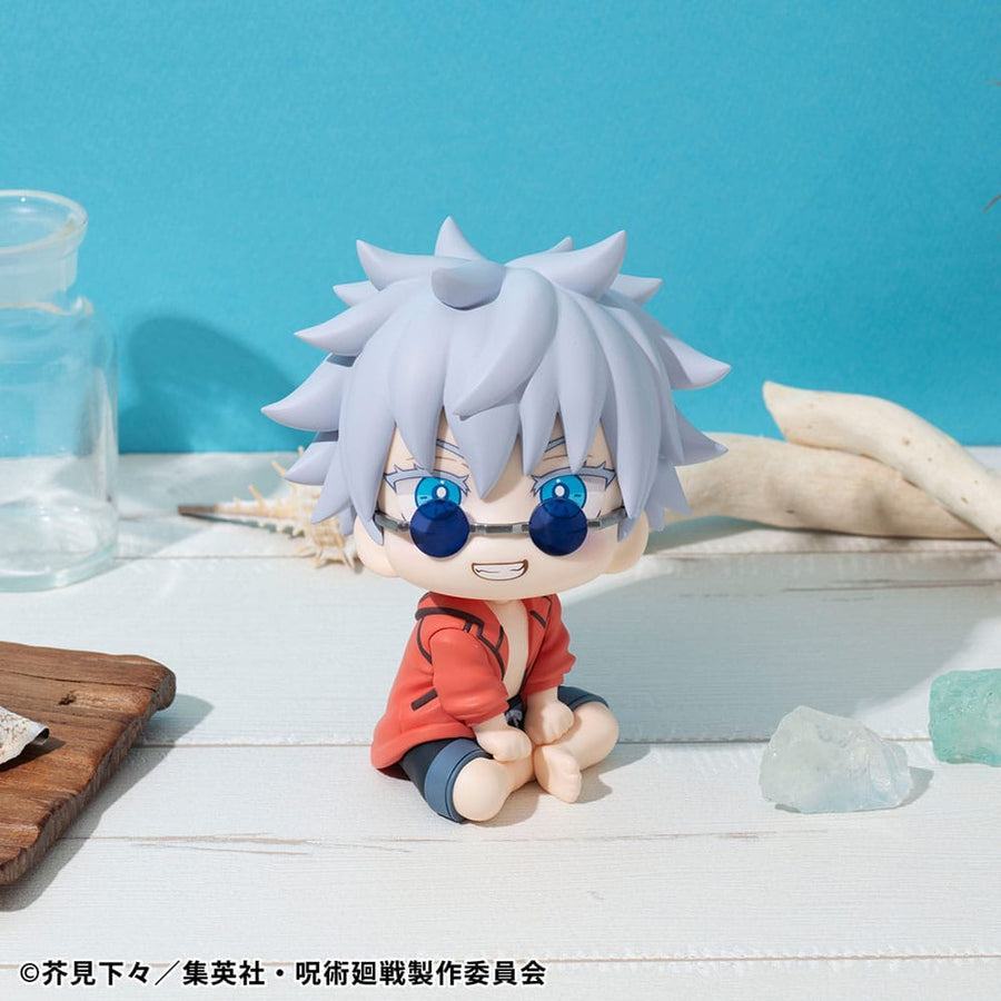 Jujutsu Kaisen Look Up PVC Statue Satoru Gojo Okinawa Ver. 11 cm - The Happy Toy Store