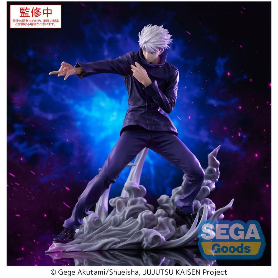 Jujutsu Kaisen Luminasta PVC Statue Satoru Gojo Hollow Purple (Kyoshiki Murasaki) 21 cm - The Happy Toy Store