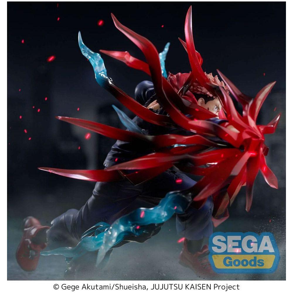 Jujutsu Kaisen Luminasta PVC Statue Yuji Itadori Black Flash 16 cm - The Happy Toy Store