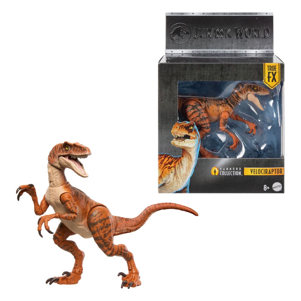 Jurassic World Hammond Collection Action Figure Velociraptor - The Happy Toy Store