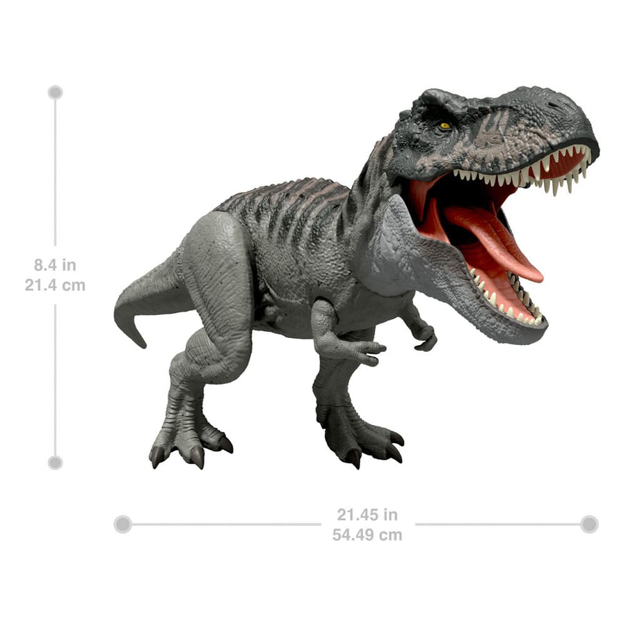 Jurassic World Rebirth Action Figure with Sound Power Devour Tyrannosaurus Rex 21 cm - The Happy Toy Store
