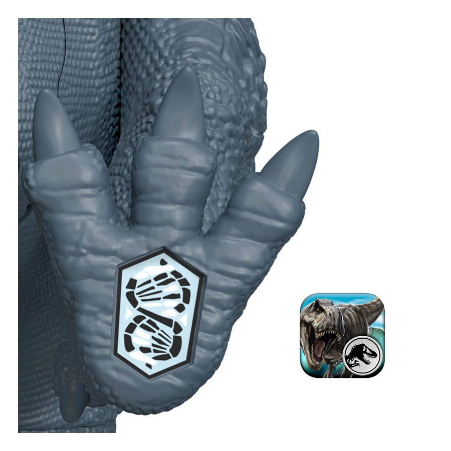 Jurassic World Rebirth Action Figure with Sound Wild Roar Abelisaurus 12 cm - The Happy Toy Store