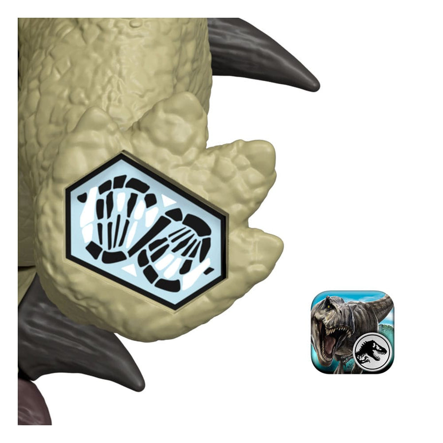 Jurassic World Rebirth Action Figure with Sound Wild Roar Ankylosaurus 7 cm - The Happy Toy Store