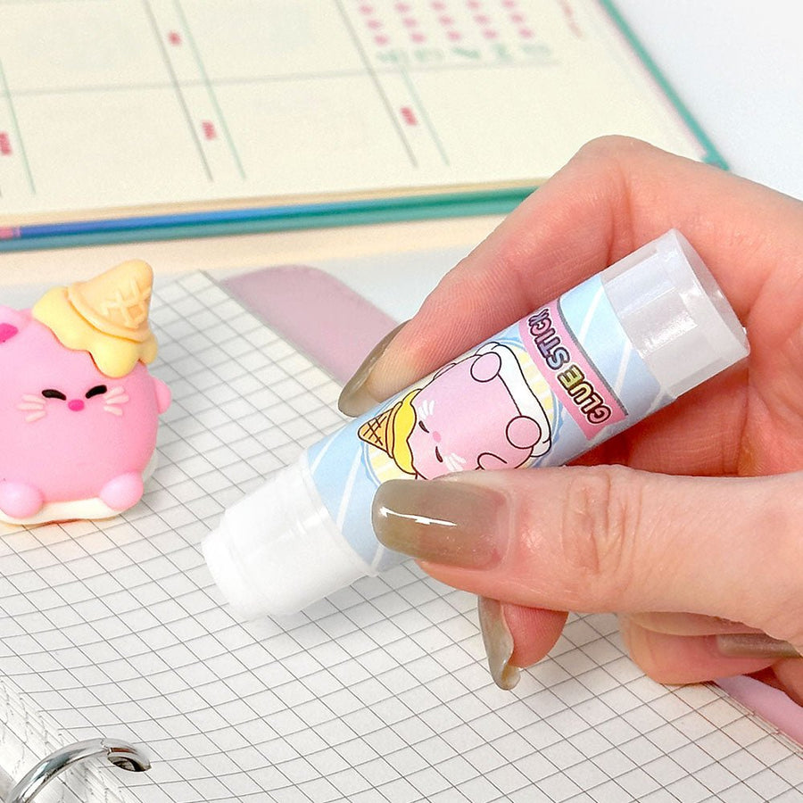 Kawaii Ice Cone Brothers Glue Stick - The Happy Toy Store