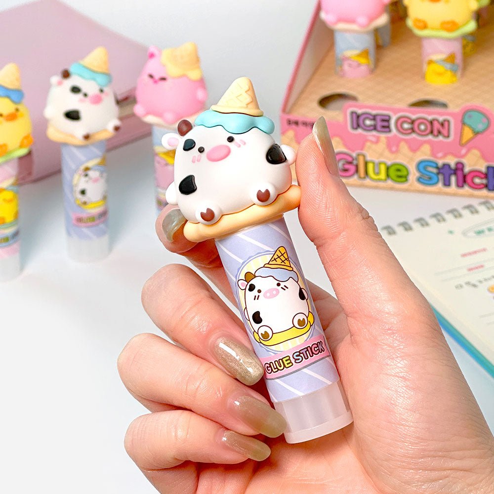 Kawaii Ice Cone Brothers Glue Stick - The Happy Toy Store