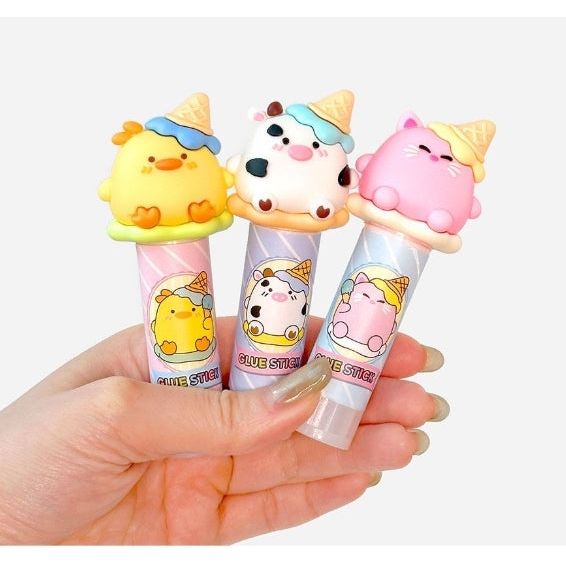 Kawaii Ice Cone Brothers Glue Stick - The Happy Toy Store