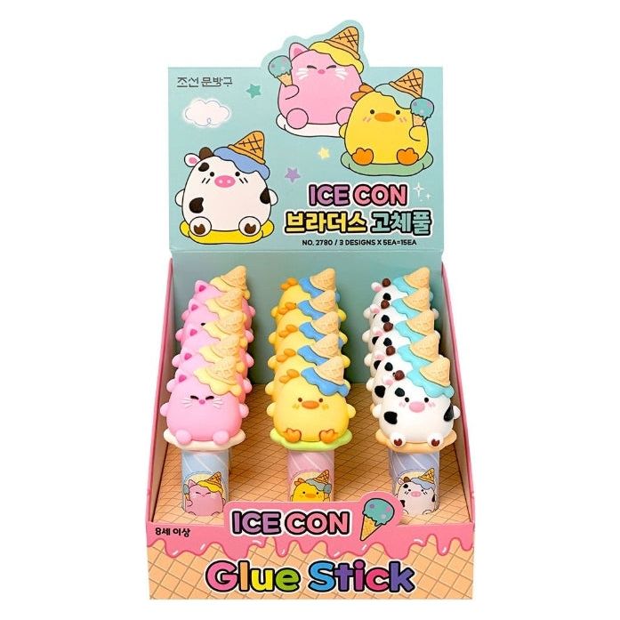 Kawaii Ice Cone Brothers Glue Stick - The Happy Toy Store