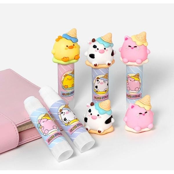 Kawaii Ice Cone Brothers Glue Stick - The Happy Toy Store