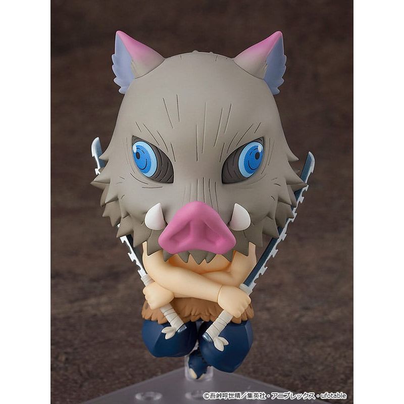 Kimetsu no Yaiba: Demon Slayer Nendoroid Action Figure Inosuke Hashibira 10 cm - The Happy Toy Store