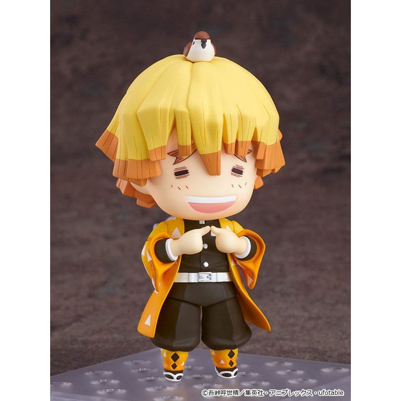 Kimetsu no Yaiba: Demon Slayer Nendoroid Action Figure Zenitsu Agatsuma 10 cm - The Happy Toy Store