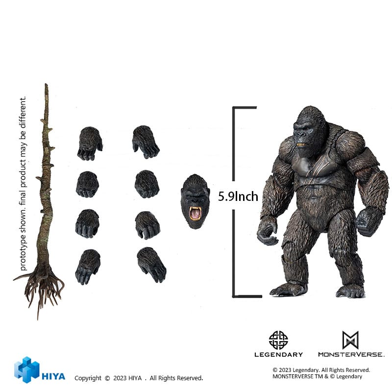 Kong: Skull Island Exquisite Basic Action Figure Kong 15 cm - The Happy Toy Store