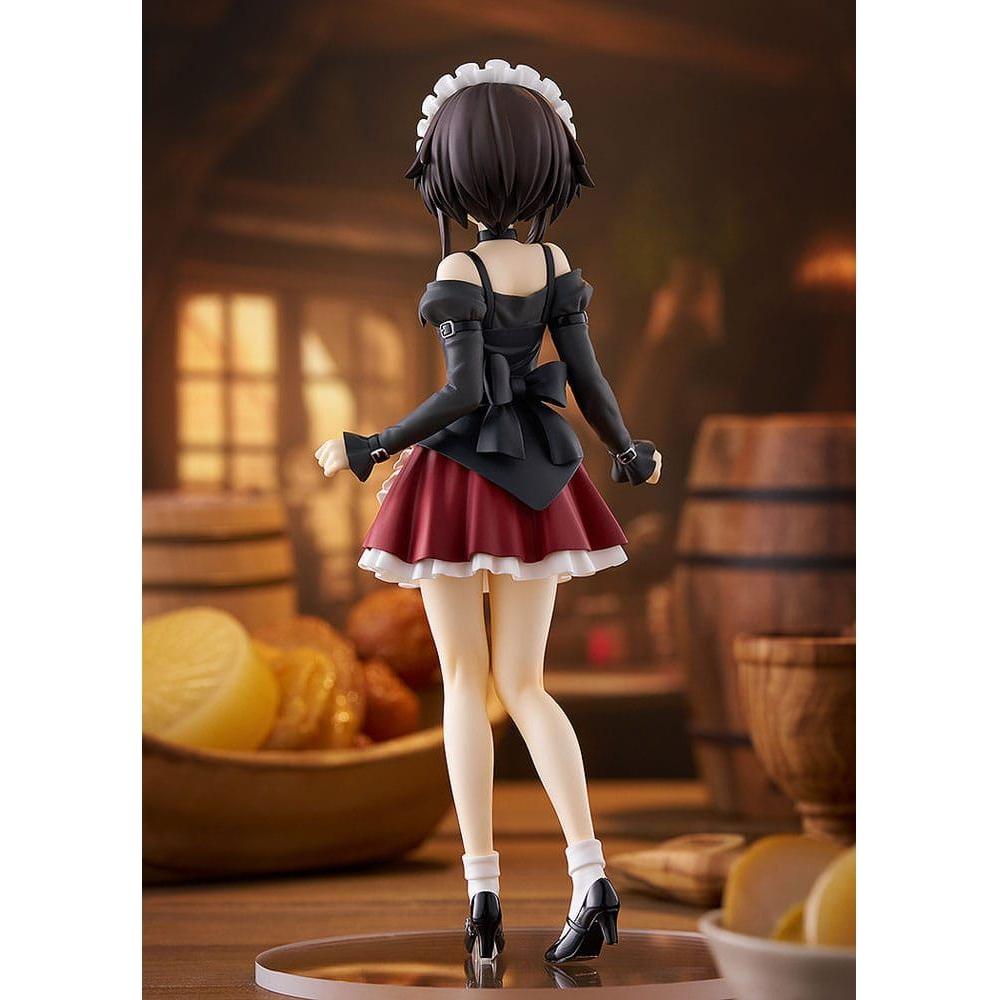 Kono Subarashii Sekai ni Bakuen wo! Pop Up Parade PVC Statue Megumin: Part - Time Job Uniform Ver. L Size 20 cm - The Happy Toy Store