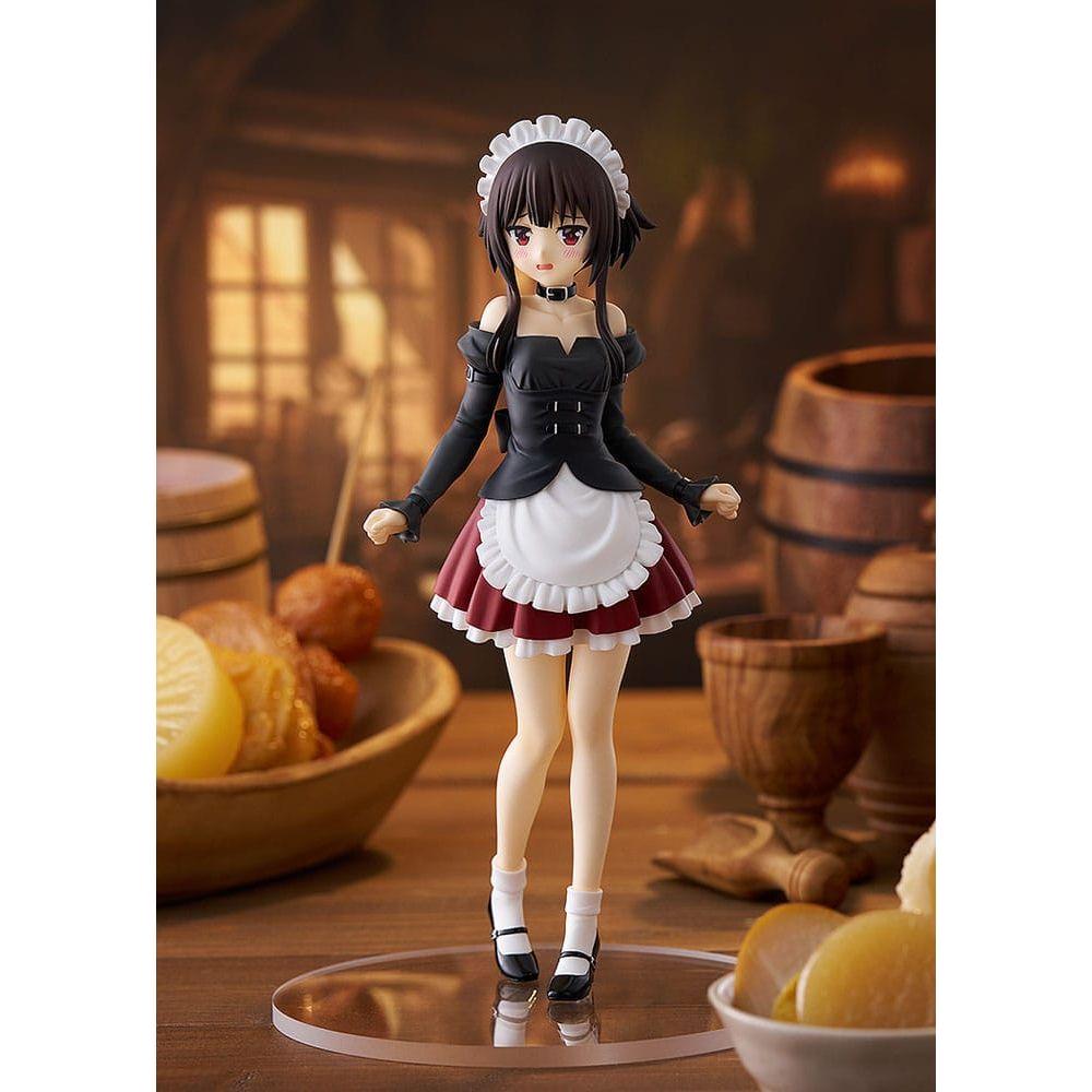 Kono Subarashii Sekai ni Bakuen wo! Pop Up Parade PVC Statue Megumin: Part - Time Job Uniform Ver. L Size 20 cm - The Happy Toy Store