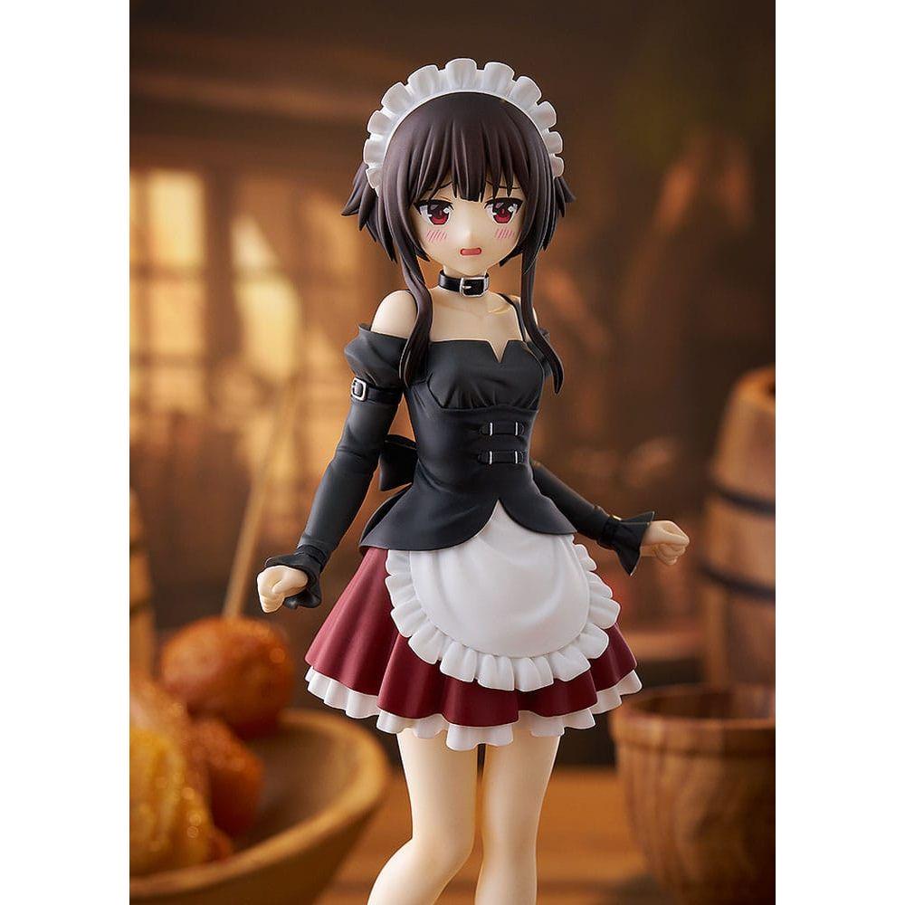 Kono Subarashii Sekai ni Bakuen wo! Pop Up Parade PVC Statue Megumin: Part - Time Job Uniform Ver. L Size 20 cm - The Happy Toy Store