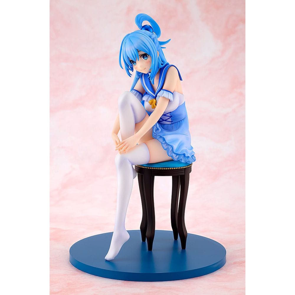 Konosuba God's blessing on this wonderful world! PVC Statue Aqua: Light Novel 10th Anniversary Ver. 15 cm - The Happy Toy Store