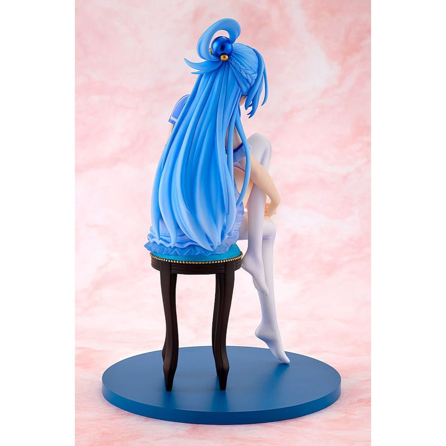 Konosuba God's blessing on this wonderful world! PVC Statue Aqua: Light Novel 10th Anniversary Ver. 15 cm - The Happy Toy Store
