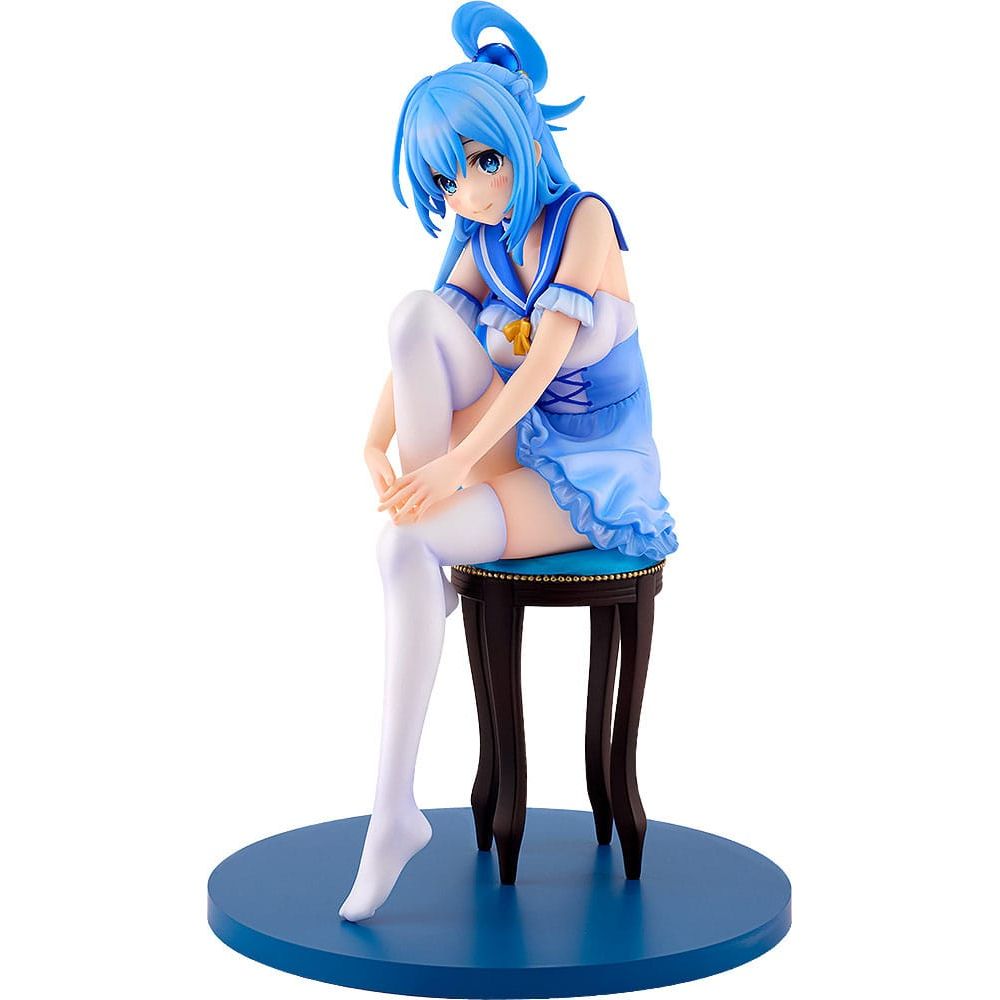 Konosuba God's blessing on this wonderful world! PVC Statue Aqua: Light Novel 10th Anniversary Ver. 15 cm - The Happy Toy Store