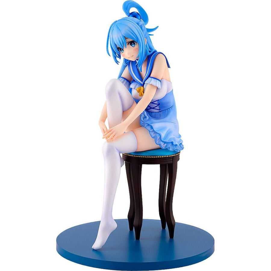 Konosuba God's blessing on this wonderful world! PVC Statue Aqua: Light Novel 10th Anniversary Ver. 15 cm - The Happy Toy Store