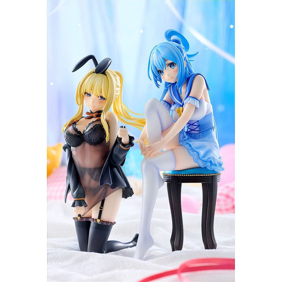 Konosuba God's blessing on this wonderful world! PVC Statue Aqua: Light Novel 10th Anniversary Ver. 15 cm - The Happy Toy Store