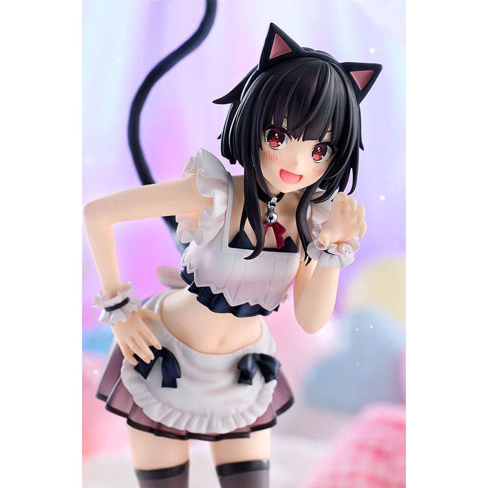 Konosuba God's blessing on this wonderful world! PVC Statue Megumin: Light Novel Catgirl Maid Ver. 16 cm - The Happy Toy Store